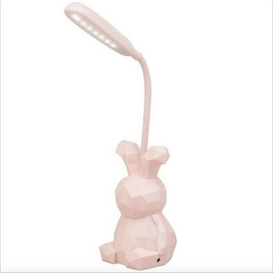Geometric Bunny Розов 6.5x6.5см