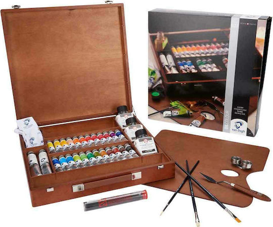 Royal Talens Van Gogh Expert Box Oil Painting Set in Case Painting Set