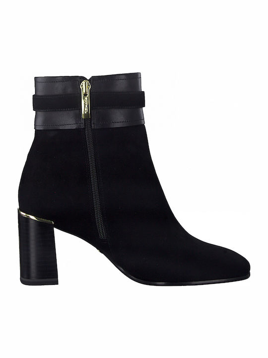 Tamaris Wildleder Stiefeletten Damen Schwarz