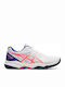 ASICS Gel-Game 8 Γυναικεία Παπούτσια Τένις για Όλα τα Γήπεδα White / Blazing Coral