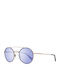 Web WE0233 33Z Men's Sunglasses with Silver Metal Frame and Purple Lens WE0233 33Z