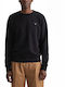 Gant Herren Sweatshirt Jacke Schwarz