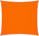 vidaXL Platz Sonnensegel Orange Mit Hoop & mit ...