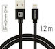 Swissten Geflochten USB-A zu Lightning Kabel Sc...