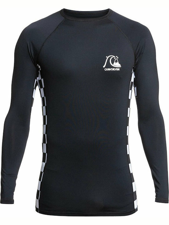 Quiksilver Arch This Long Sleeve UPF 50 Men's Sun Protection Shirt Black
