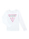 Guess Kids Blouse Long Sleeve White