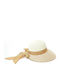 Fragola Women' Wicker Hat Cloche Beige
