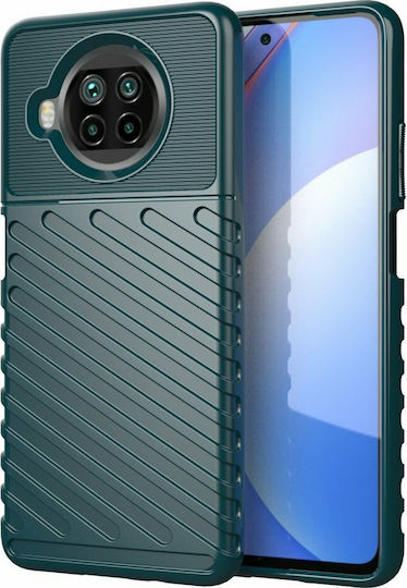 Hurtel Thunder Back Cover Σιλικόνης Πράσινο (Xiaomi Mi 10T Lite)