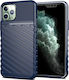 Hurtel Thunder Silicone Back Cover Blue (iPhone...