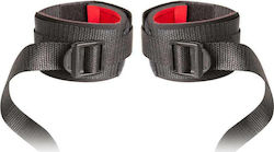 Guilty Pleasure Buckled Hand Restraints Handcuffs in Black Color