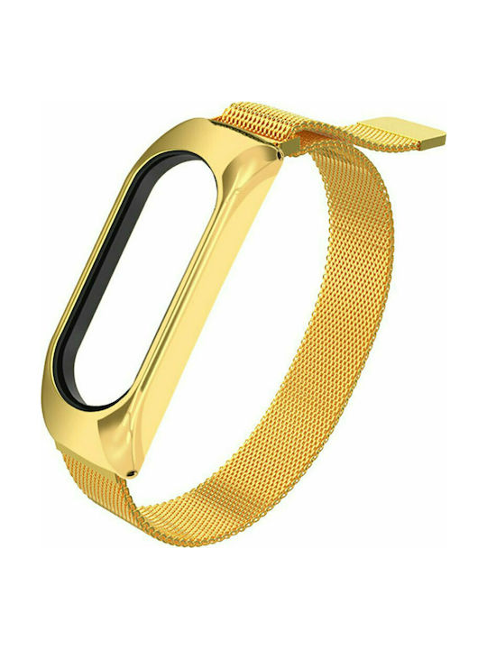Hurtel Λουράκι Χρυσό (Mi Smart Band 5/Mi Smart Band 6) Hurtel Λουράκι Χρυσό (Mi Smart Band 5/Mi Smart Band 6)