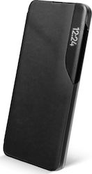 Hurtel Eco Leather View Synthetic Leather Book Black (Huawei P40)