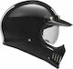 Nox Seventy Full Face Helmet Μαύρο Γυαλιστερό NOX000KRA36