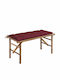 Bench Outdoor Bamboo with Pillows 118x38x45cm
