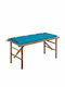 Bench Outdoor Bamboo with Pillows 118x38x45cm