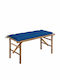 Bench Outdoor Bamboo with Pillows 118x38x45cm