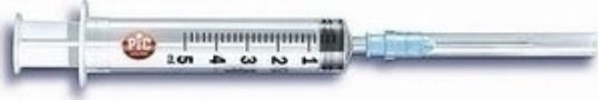 PiC Solution Central 5ml Μιας Χρήσεως Με Βελόνα G22 X 1 1/4" Σύριγγα 22G 5ml 1τμχ