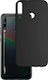 3MK Matt Back Cover Σιλικόνης Μαύρο (Huawei P40 Lite E)