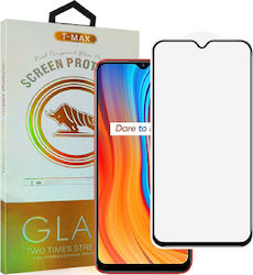 T-Max Full Face Tempered Glass (Realme C3) T-Max Full Face Tempered Glass (Realme C3)