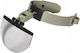 Safety Glasses with Magnification with Gray Lenses Tinted and LED Light 1pcs