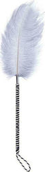 Fetish Addict Feather Tickler With Wrapped Handle 46cm Kitzelfeder in Schwarz Farbe