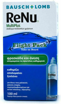 Bausch & Lomb ReNu MultiPlus Flight Pack Υγρό Φακών Επαφής 100ml