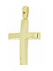 Mertzios.gr Men's Gold Cross 14K