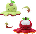 Plush Reversible Octopus Apple 20 cm