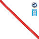 GloboStar Fabric Cable 2x0.75mm² in Red Color 1...