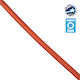 GloboStar Stoffkabel 2x0.75mm² in Rot Farbe 77603