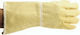 Industrial Starter Gloves for Work Beige Aramid High Temperature 380mm 1pcs
