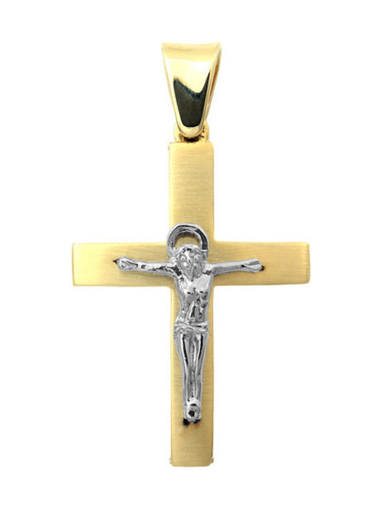 Men's Gold Cross 14K