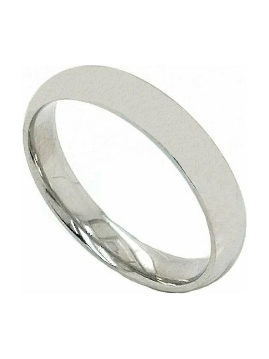 Mertzios.gr Women's Gold Plated Steel Spinner Ring