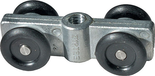 Syrtex Νo600 Metallic Roller with Stand and Bearing D25xH65mm