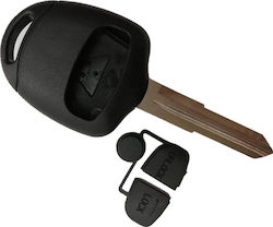 Car Key Shell with Blade with 2 Buttons for Mitsubishi and Blade MIT8