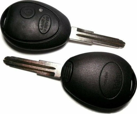 Land Rover Carcasă cheie auto cu lamă cu 2 butoane pentru Land Rover și lamă NE38