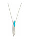 Mertzios.gr Necklace from White Gold 14K