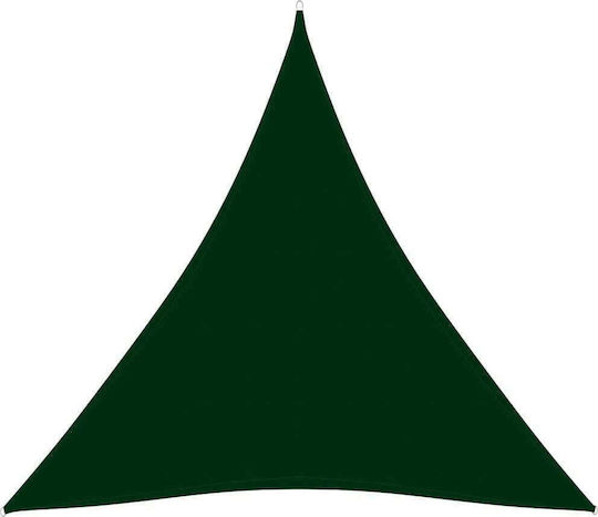 vidaXL Triunghi Umbrela Sail Verde cu strat PU 6x6m confecționat din țesătură Oxford