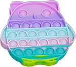 Pop it Fidget Owl Neon Silicone Multicolour