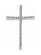 Mertzios.gr White Gold Cross 14K