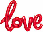 Μπαλόνι Αγάπης Love Κόκκινο 101x67cm