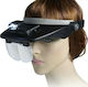 Safety Glasses with Magnification with Transparent Lenses 1pcs
