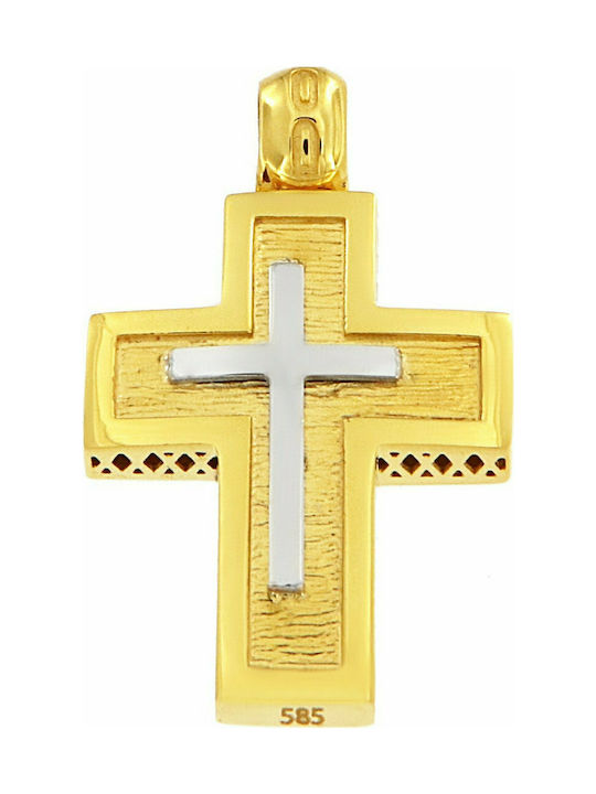 Mertzios.gr Gold Cross 14K