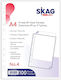 Skag Plastic Sleeve for Documents A4 with Holes