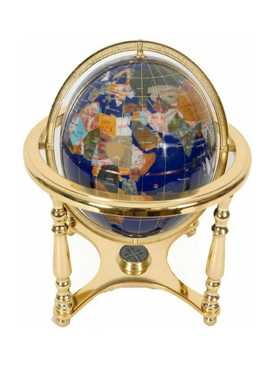 World Globe English with Diameter 22cm Lapis