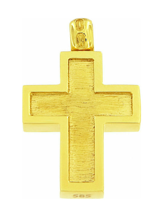 Mertzios.gr Gold Kreuz 14K