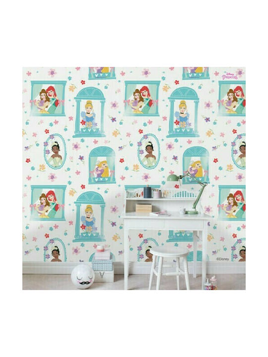 Houseart Kinder Tapete Beautiful Princesses B100xH100cm