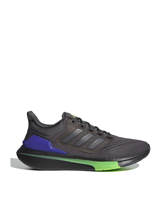 Adidas EQ21 Run Ανδρικά Αθλητικά Παπούτσια Running Grey Six / Core Black