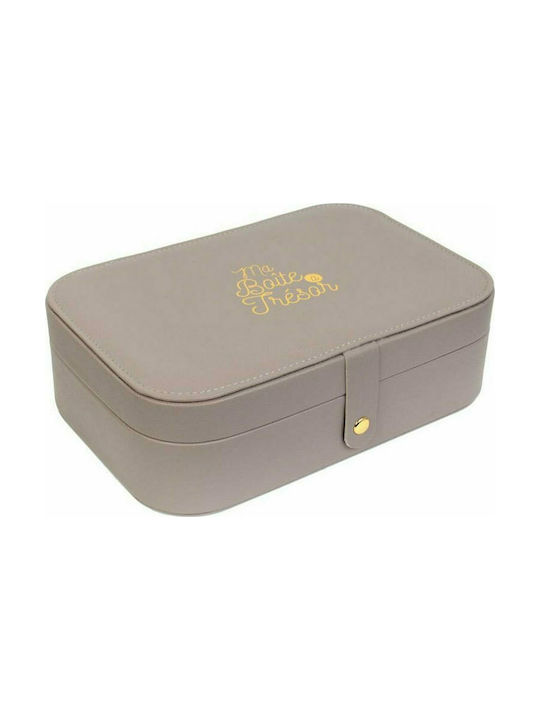 Aria Trade AT500102 Jewellery Box Coffee 22.5x15.3x7cm