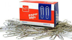 Veto Paper Clips Συνδετήρες 50mm 100τμχ
